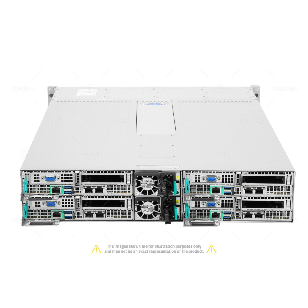 Intel H2312XXLR3 4x HNS2600BPB 8x Xeon Gold 6144 1.5TB RAM Rails